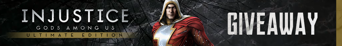 Injustice: Gods Among Us Ultimate Edition Steam giveaway banner - Pass the Controller