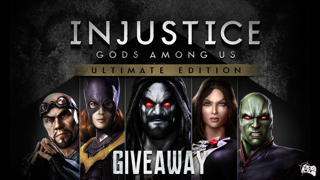 Injustice: Gods Among Us Ultimate Edition Steam giveaway header- Pass the Controller