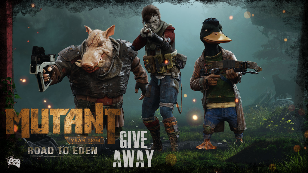 Mutant Year Zero: Road to Eden giveaway header - Pass the Controller