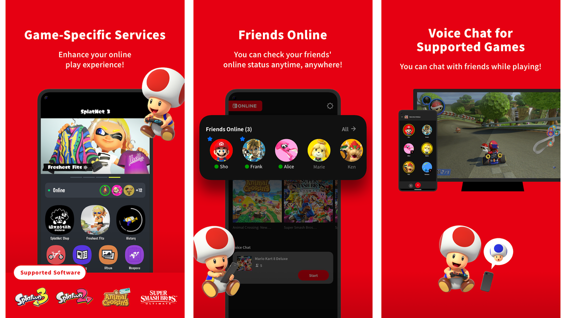 Nintendo Switch Online app