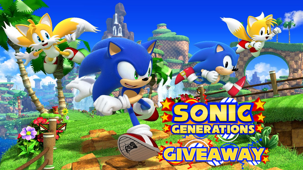 Sonic Generations Steam giveaway header - Pass the Controller