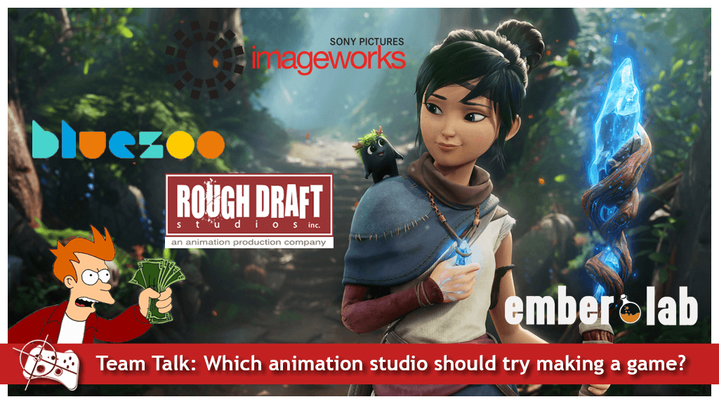 WHAT ANIMATION STUDIO SHOULD TRY MAKING GAMES? | TEAM TALK