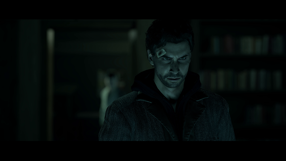 Alan Wake broods in the darkness