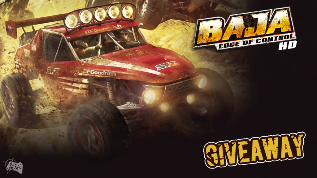 Baja: Edge of Control HD Steam giveaway header - Pass the Controller