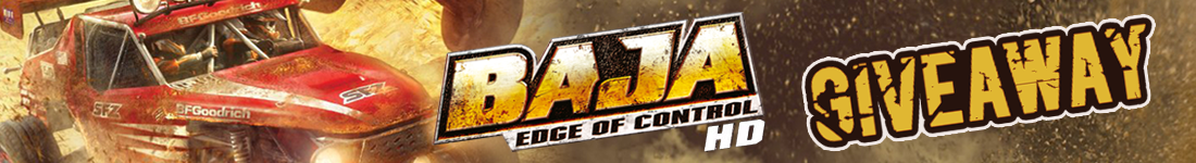 Baja: Edge of Control HD Steam giveaway banner - Pass the Controller