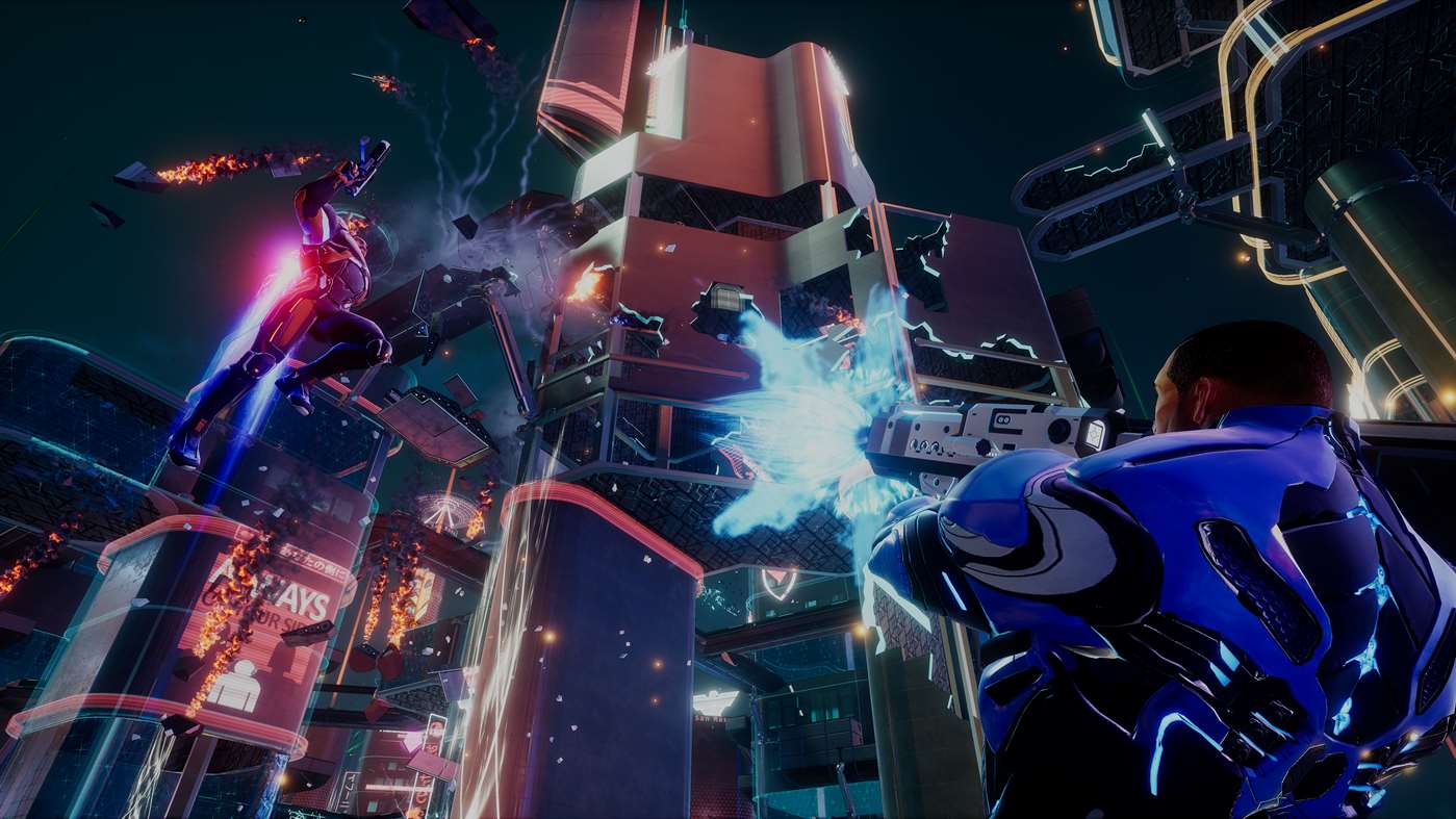 Crackdown 3 Wrecking Zone multiplayer preview - Pass the Controller