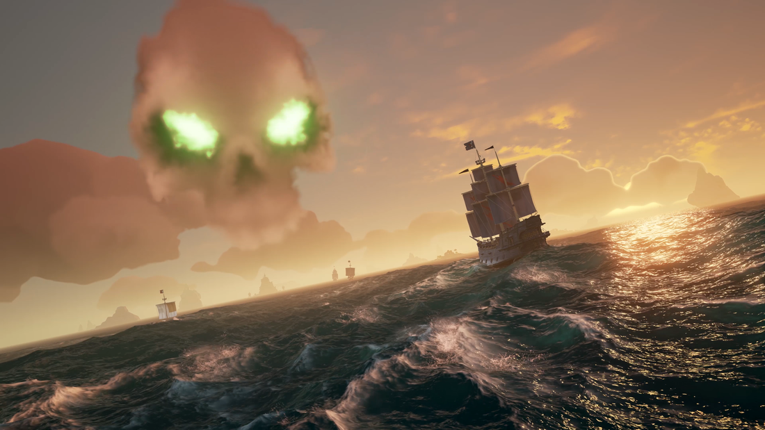 Cursed Sails adds skeleton ships to Sea of Thieves - Pass the Controller