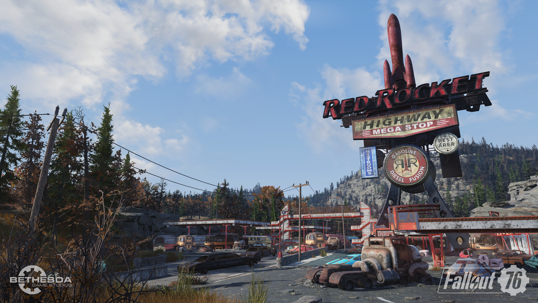 Fallout 76 review - red rocket