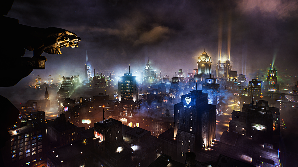 Gotham cityscape