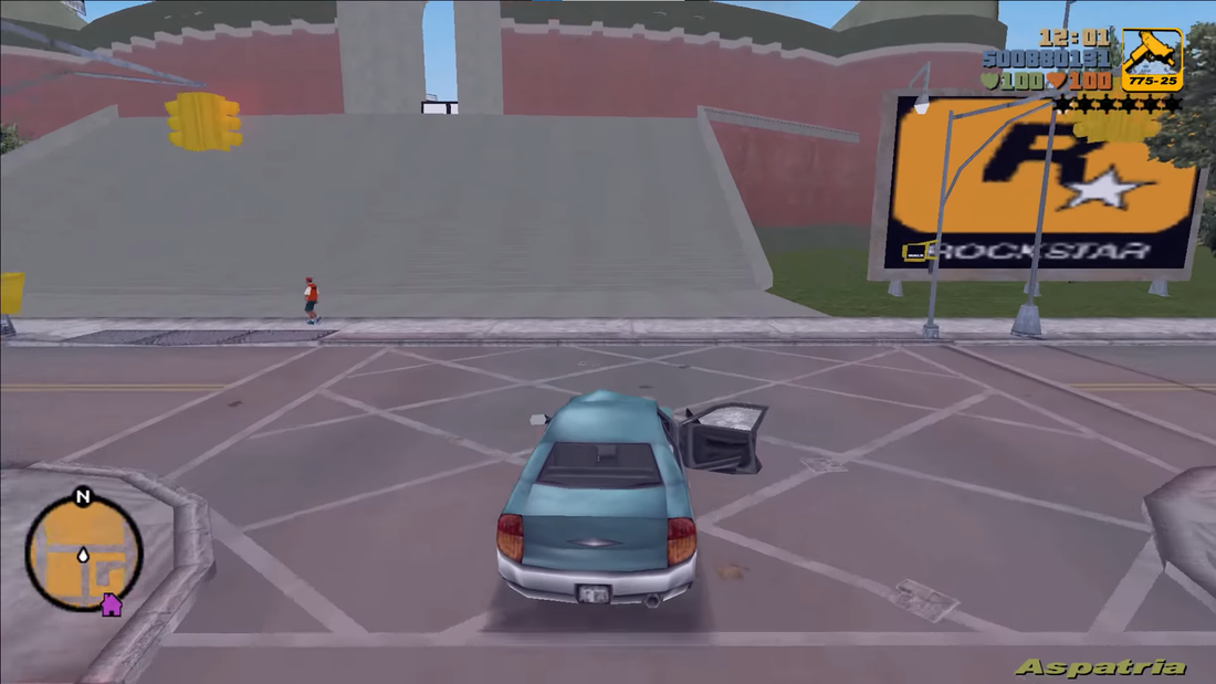 The Stadium stand-off in Grand Theft Auto 3