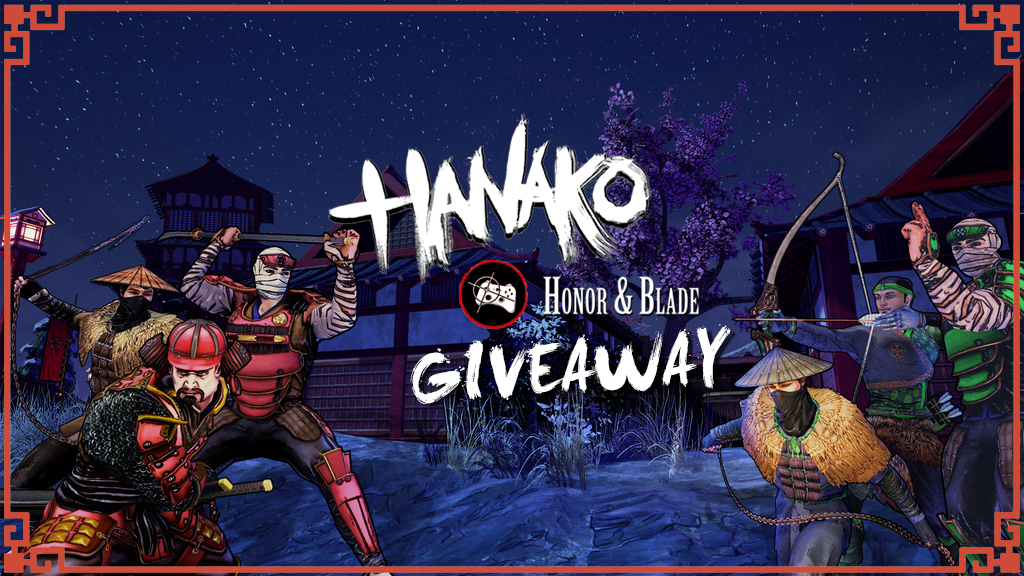 Hanako: Honor & Blade Steam giveaway header - Pass the Controller