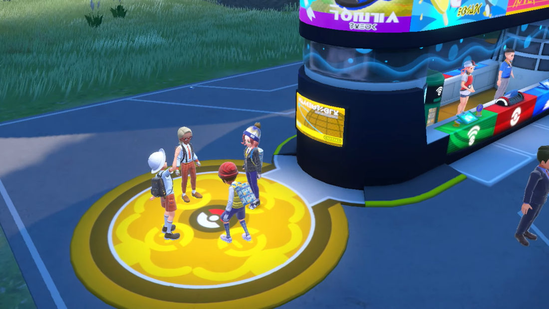 Multiplayer Union Circle in Pokémon Scarlet and Violet