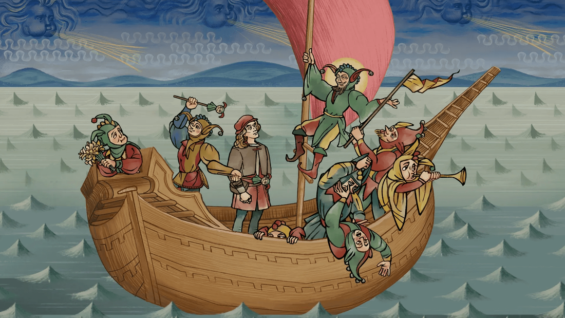 Andreas on a ship of fools