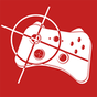 White on red controller logo