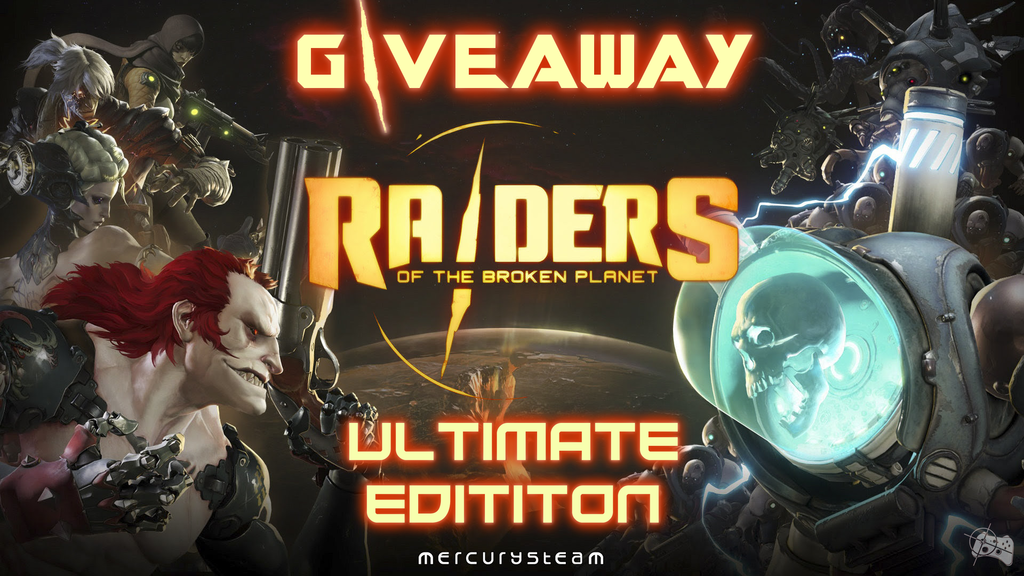 Raiders of the Broken Planet - Ultimate Edition PS4 giveaway header - Pass the Controller