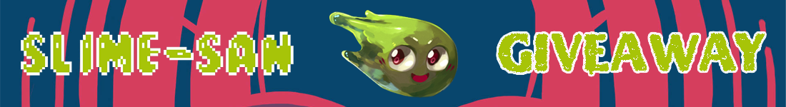 Slime-san Steam giveaway banner - Pass the Controller